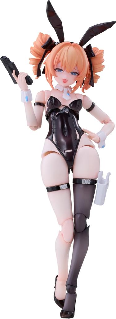 Sushing Rapid Action Sniper Leoni Scale PVC ABS POM Painted Movable Figure "Bunny Squad" 1/12 & &