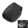 Leather Center Console Lid Armrest Cover Trim Black For Toyota Camry 2012-2017