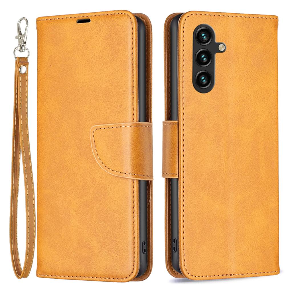 Etui dla Samsunga Galaxy A16 5G/A16 4G Wstrząsoodporny Pokrowiec ze Skóry PU z Kieszeniami na Karty