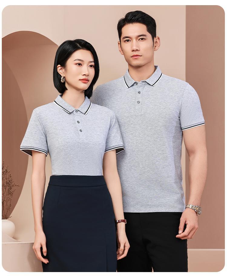 Quick-Dry Ice Silk Custom Corporate Polo Shirt with Logo for Team Activities