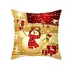 Christmas and New Year decoration pillowcase sofa cushion cover bedroom room home decoration Christmas gift 45x45cm