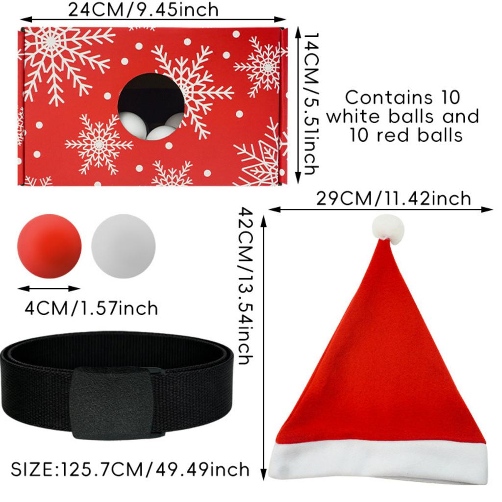 Santa Pants Snowball Toss Game – Outdoor Holiday Party Activity