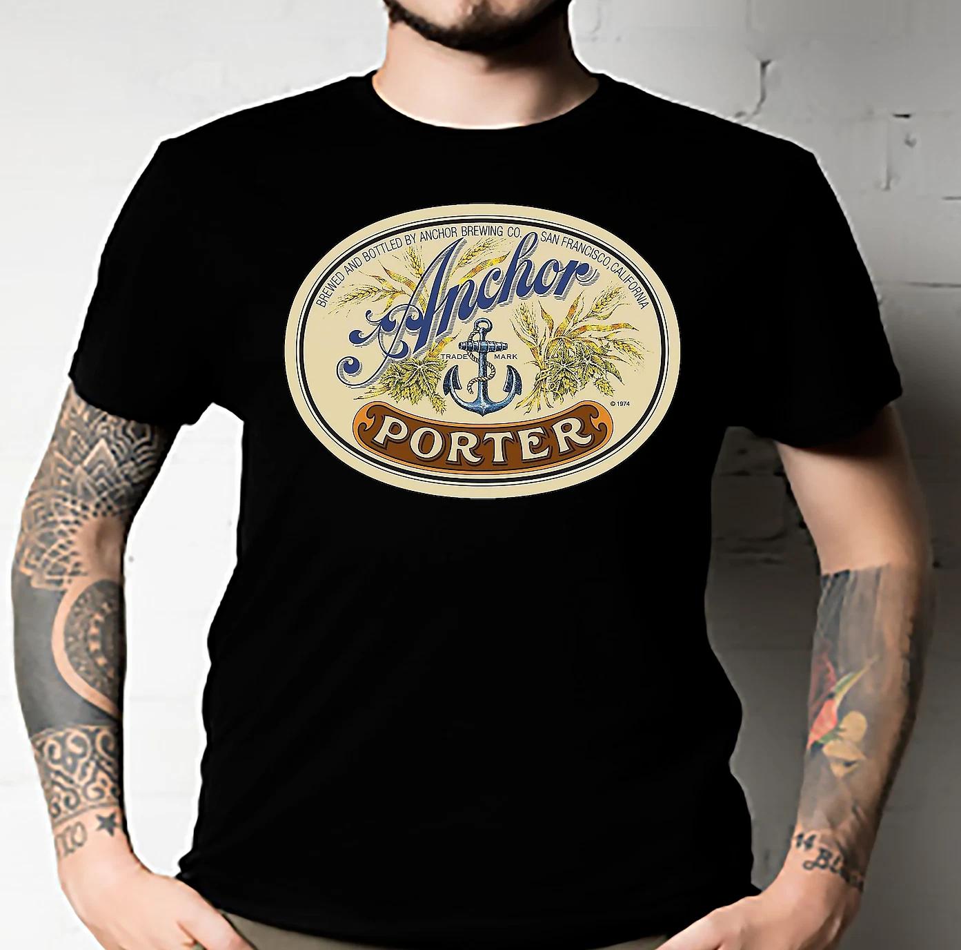 Men s and Women s T-shirts Anchor Porter brewery Essential S