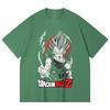 230 Gsm 100% Cotton Dragon Ball V60 Majin Vegeta Print Unisex Heavy Cotton T Shirt