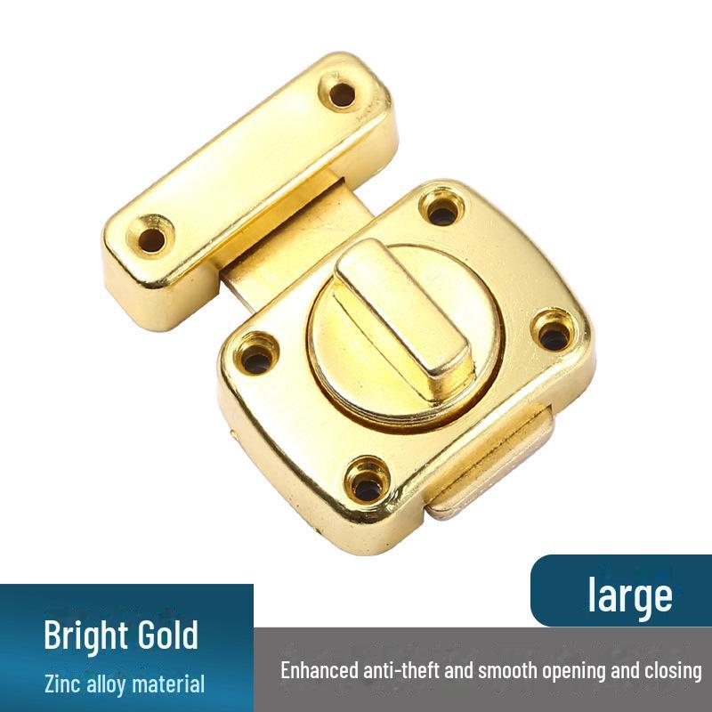 

Утолщенный вращающийся дверной замок для деревянных дверей – противоугонный, для ванной комнаты, раздвижной, левая и правая установка