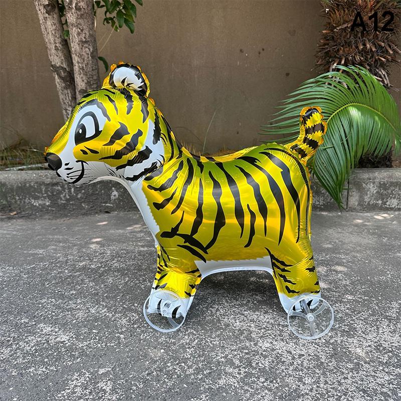 HUAHUA4D Alphabet Foil Balloon Elephant Design with Wheels for Kids' Parties and Baby ShowersHUAHUA