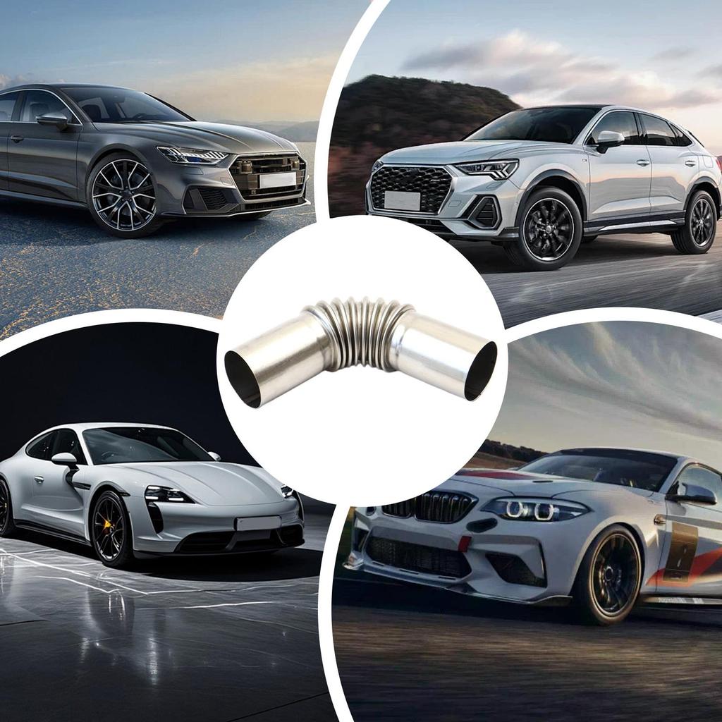 Auspuffrohr Luftheizung Verlängerungsrohr Temperaturbeständig Luftstandheizung Kniestück Auspuffrohr Für Fahrzeug LKW Motorrad