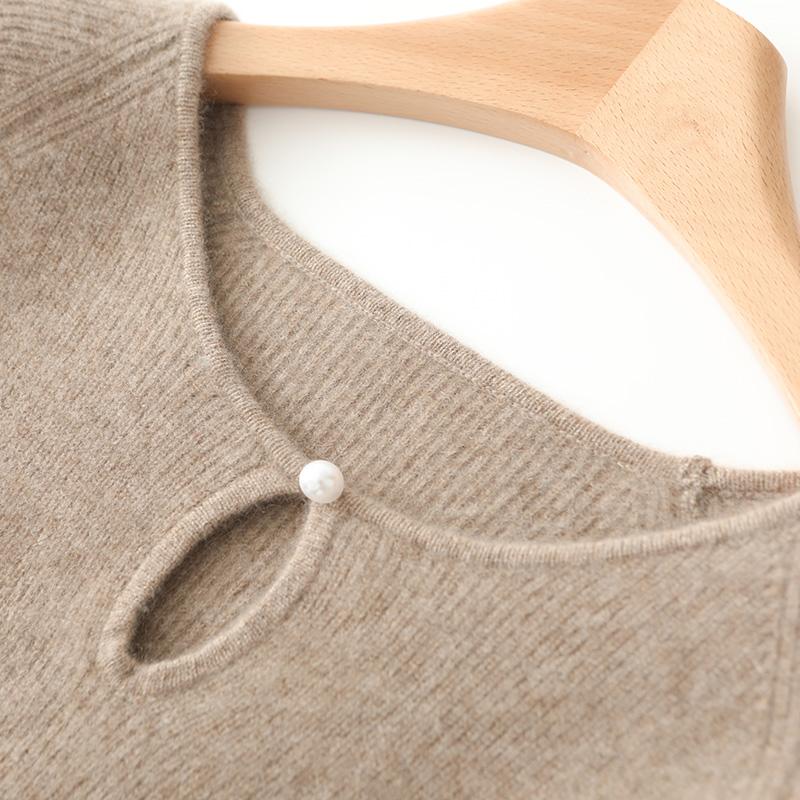 Women Sweater Dress 100% Wool MODERN NEW SAGA O-neck Knit Long Pullover Winter Jumpers Wool Long Dress Female