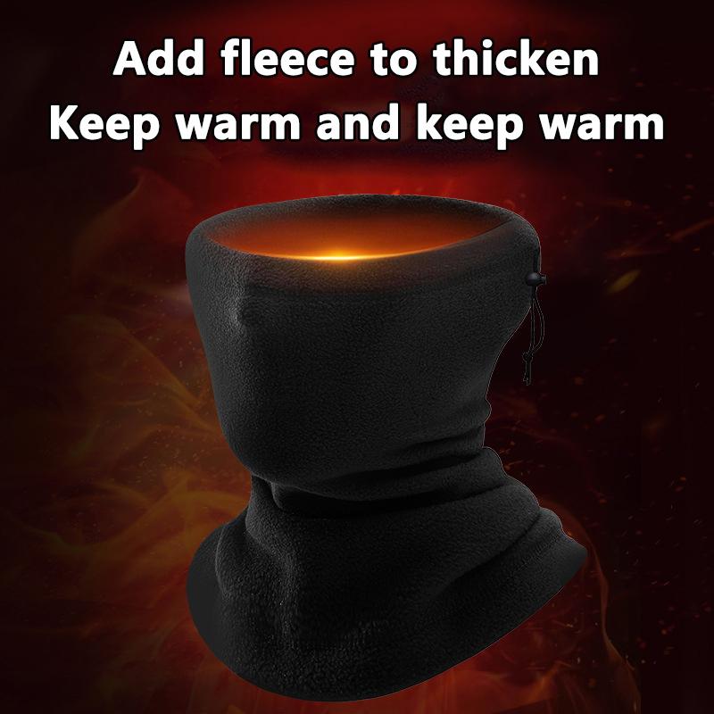 Winter Warm Cycling Headgear Scarf Polar Fleece Neck Ear Warmer Masks Fishing Skating Running Sport Scarf For Camping Hiking