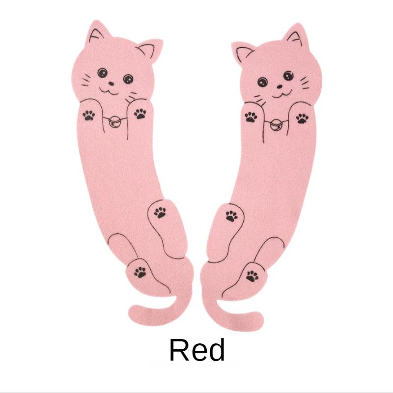 Household Cuttable Toilet Cushion Cute Cartoon Cat Adsorption Type Toilet Seat Cover Washable Creative Toilet Seat Cushion