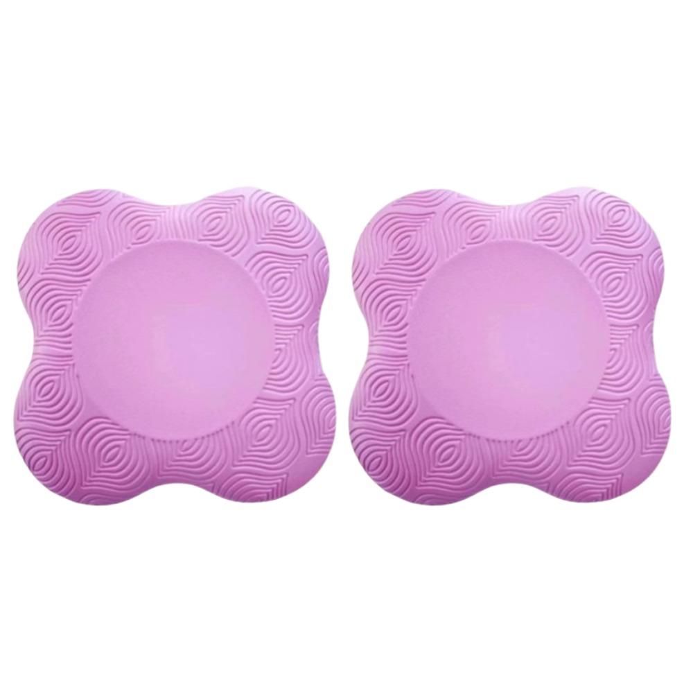 2pcs Soft Yoga Knee Mat Portable Kneeling Protect Pad Elbow Cushion  Yoga Accessories