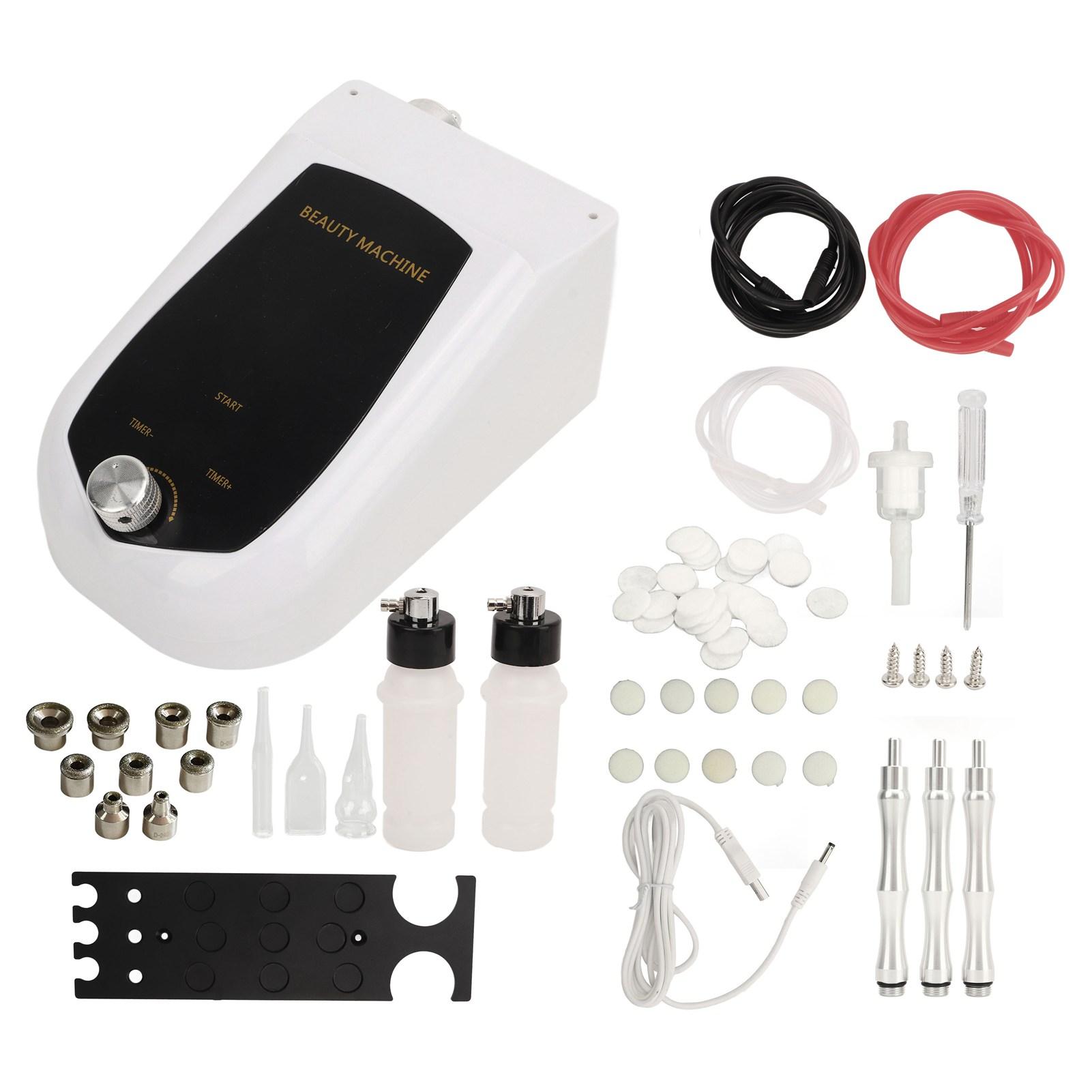 

3 в 1 алмазный микродермабразионный аппарат для очистки и всасывания кожи дермабразия EU Plug