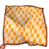 Korean High-end Printed Silk Scarf Women's Thin Neck Protection Neck Small Square Scarf Versatile Fashion Decorative Small Scarf