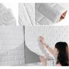 1/5/10PCS 35*38.5CM Foam 3d Stereo Wallpaper  Anti-collision Flexible Packaging Decoration Waterproof Wallpaper