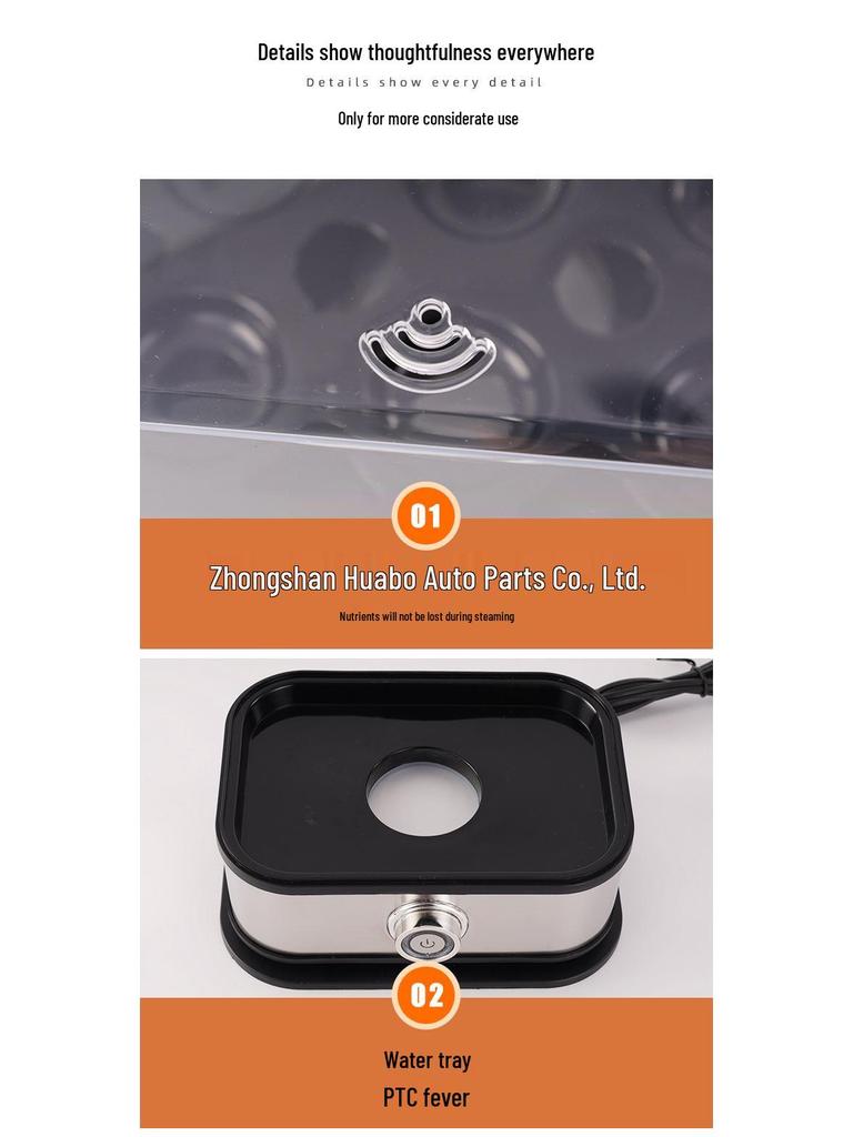 Compact Stainless Steel Multifunctional Egg Cooker for Steamed Eggs - Portable Kitchen Breakfast Machine