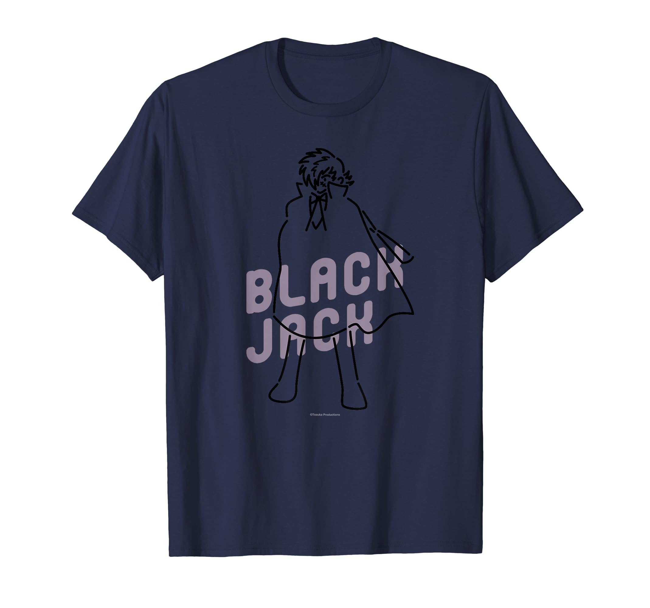 Black Jack ROUND (Black Jack) (C)TEZUKA PRODUCTIONS T-shirt