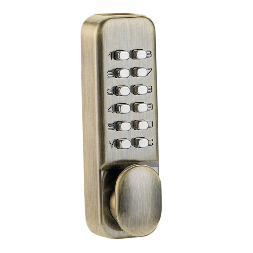 Mechanisches Tastatur Türschloss Digitale Code-Kombination Wasserdichtes Mechanisches Türschloss für Hotel Haus Außen Balkon Küche
