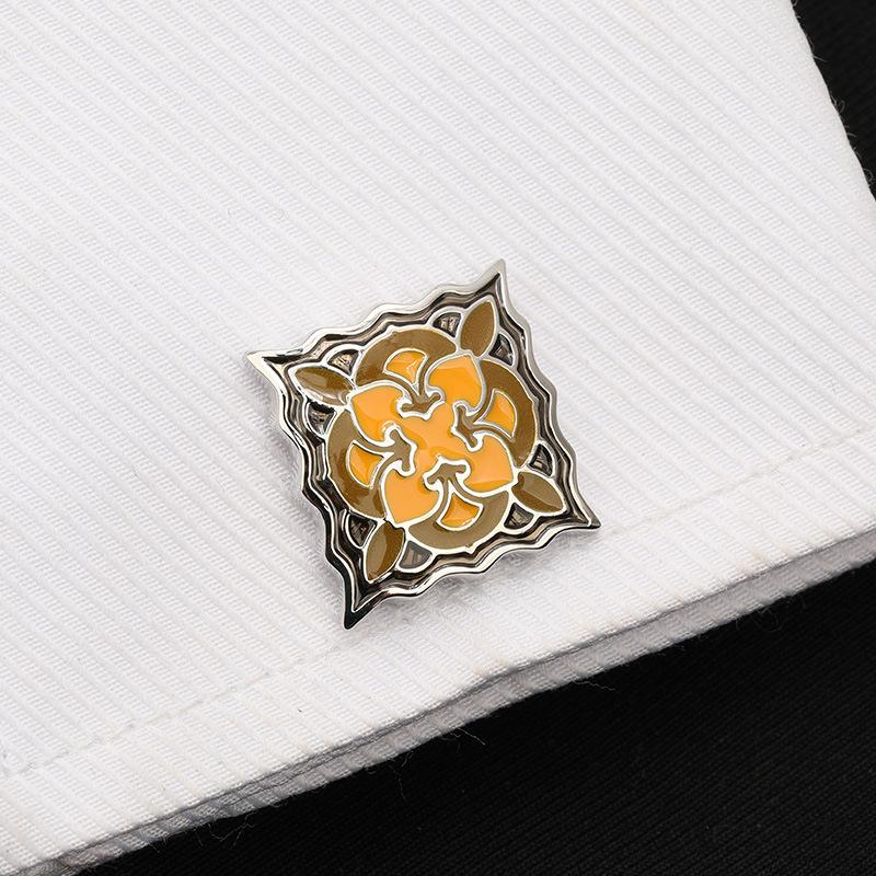 French Shirt Business Cufflinks Crystal Cuff Nails Men'S High-End Shirt Buckles Cuff Buckles Men'S And Women'S Gift Boxes