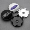 Car Sticker 2025 Hot New 4PCS 56mm 60mm ABS Wheel Center Caps for Ford Ranger Focus Kuga Mustang MK2 MK3 Hub Cover Badge Sticker