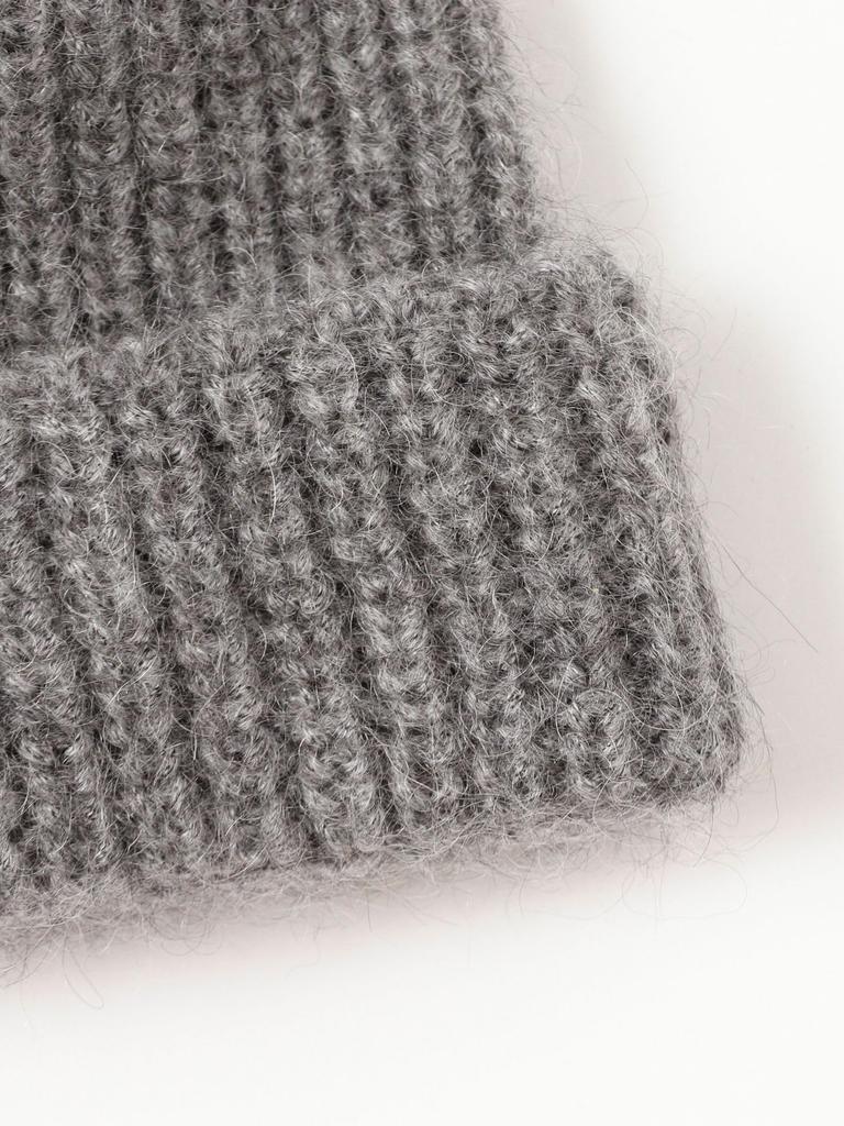 Gorro Beams Boy [Encomenda Especial] Gorro de Malha Cableami Mohair Feminino Roxo Livre