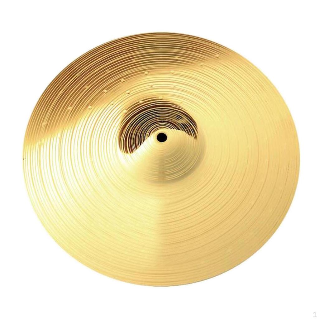 Legering Cymbal Drum Nybegynnertrommeslagere, tradisjonelle perkusjonsinstrumenter