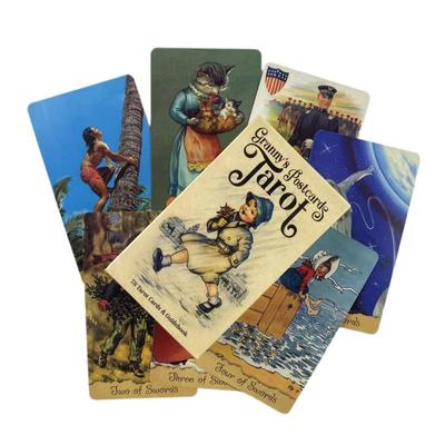 Granny's Postcards Tarot Cards Deck Oracle English Visions Divination Edition Borad Playing Games