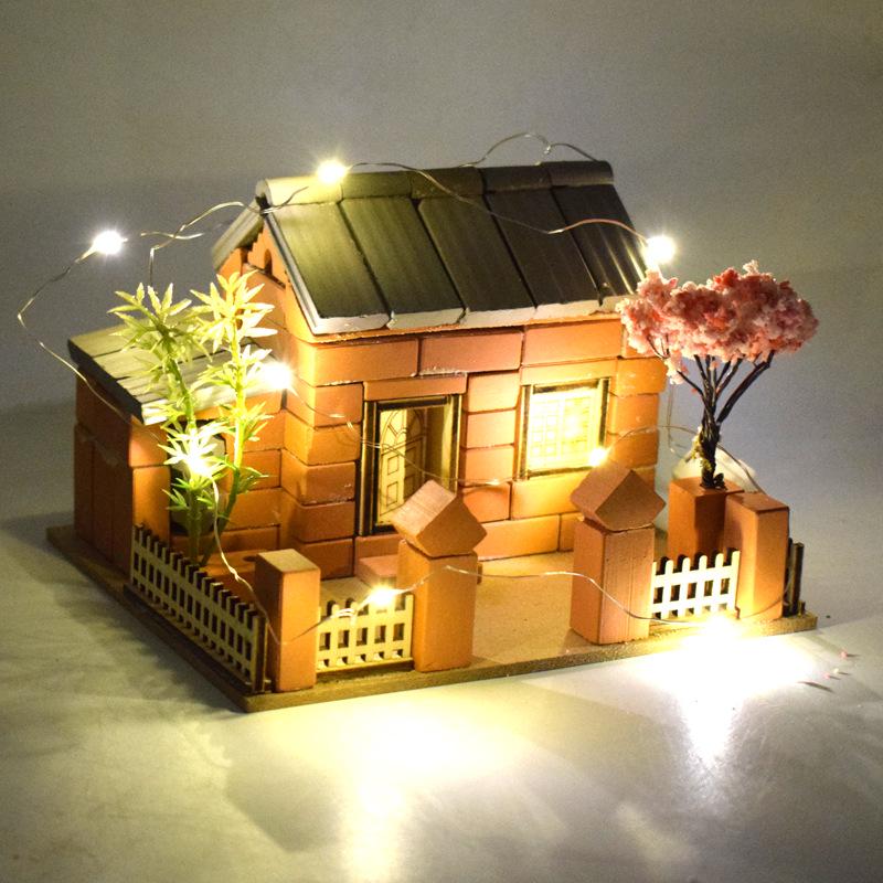 Little Bricklayer DIY Cement House Building Blocks - Educational Toy for Children
