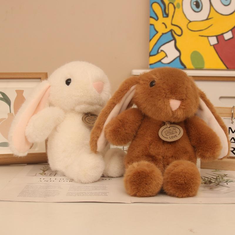 Cute 8-inch boutique soft cute rabbit doll ground marketing wedding throwing doll plush toy