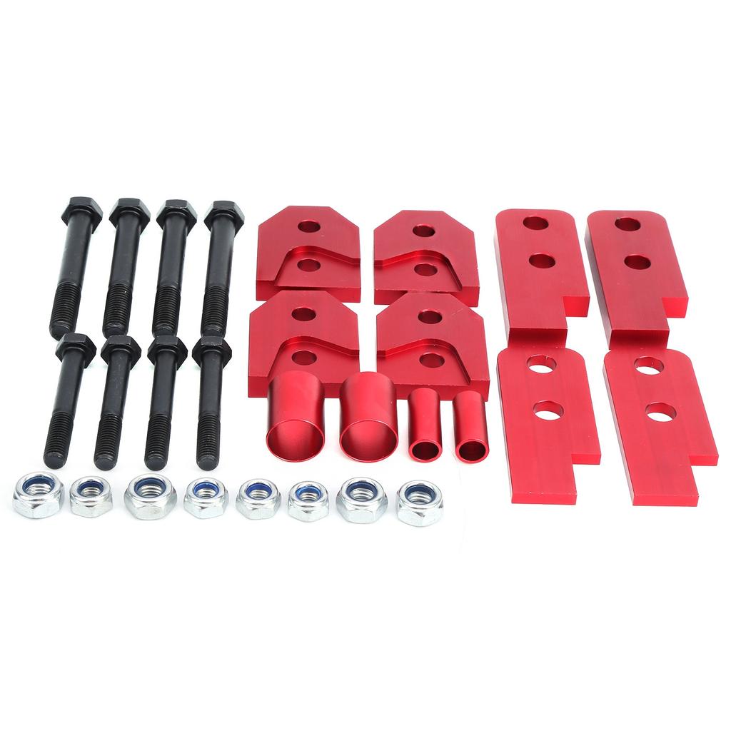 Zestaw do podnoszenia ATV 2 cale Narzędzie do podnoszenia pojazdu terenowego Czerwony Pasuje do Yamaha Rhino 450 660 700