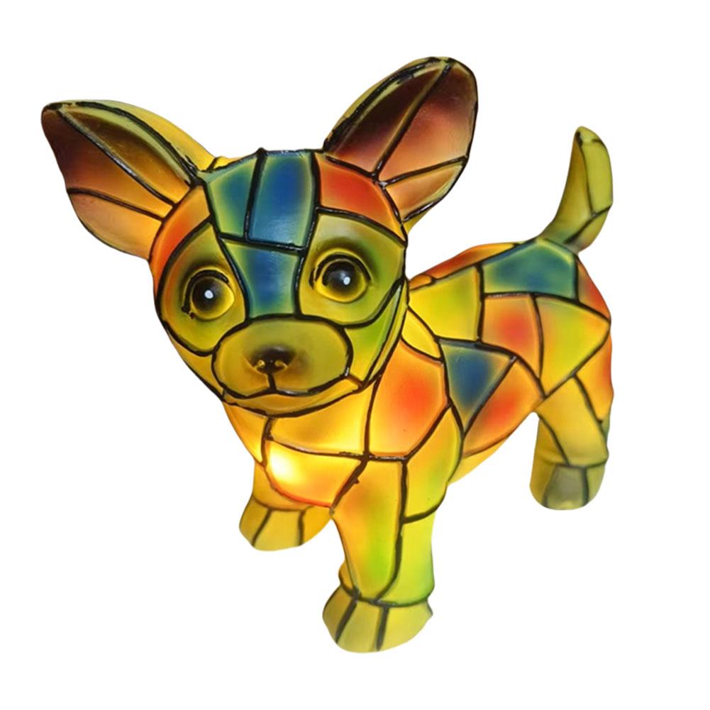 Animal Resin Table Lamp LED Desk Lamp Cute Nightstand Lamp for Living Room & Bedroom