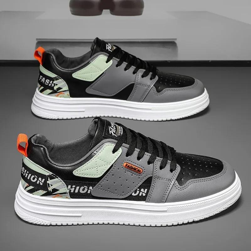 Fashion 2025 Spring and Autumn Hot Selling Men's Casual Fashion Sports Shoes Comfortable Interior Trendy Board Shoes Men's Sports Shoes