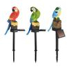 Solar Parrot Garden Light, Outdoor Resin LED Lawn Lamp, Cute Animal Yard Decor for Pathway Patio, Waterproof Landscape Night Light