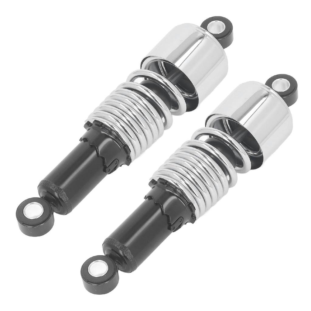 Pair of 260mm Shock Absorber Motorcycle Rear Gas Shock Damper Suspension Shocker Damping Device for Touring FLT FLHT