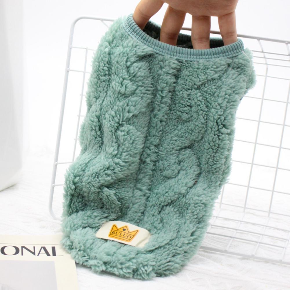 Winter Warm Dog Pullover Clothes for Small Dog Cats Outdoor Soft Fleece Jacket Vest Coat for Pet Chihuahua Yorkies Corgi Costume