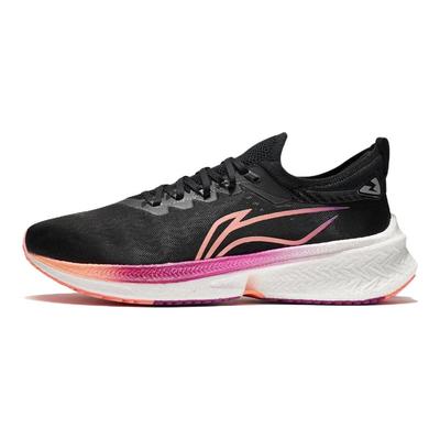 Li Ning Feidian Discovery Shock Absorbing Non-Slip Wear-Resistant Low-Top Running Shoes Men Running Shoes Black ARMS015-4