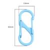 4-50Pcs Alloy+Iron Spray Paint Double S Buckle Clasps For Key Bag Accessories