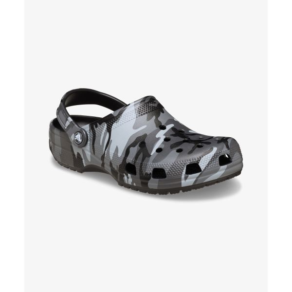 Crocs Classic Camouflage Clog Unisex Clogs Black 211936-0DD