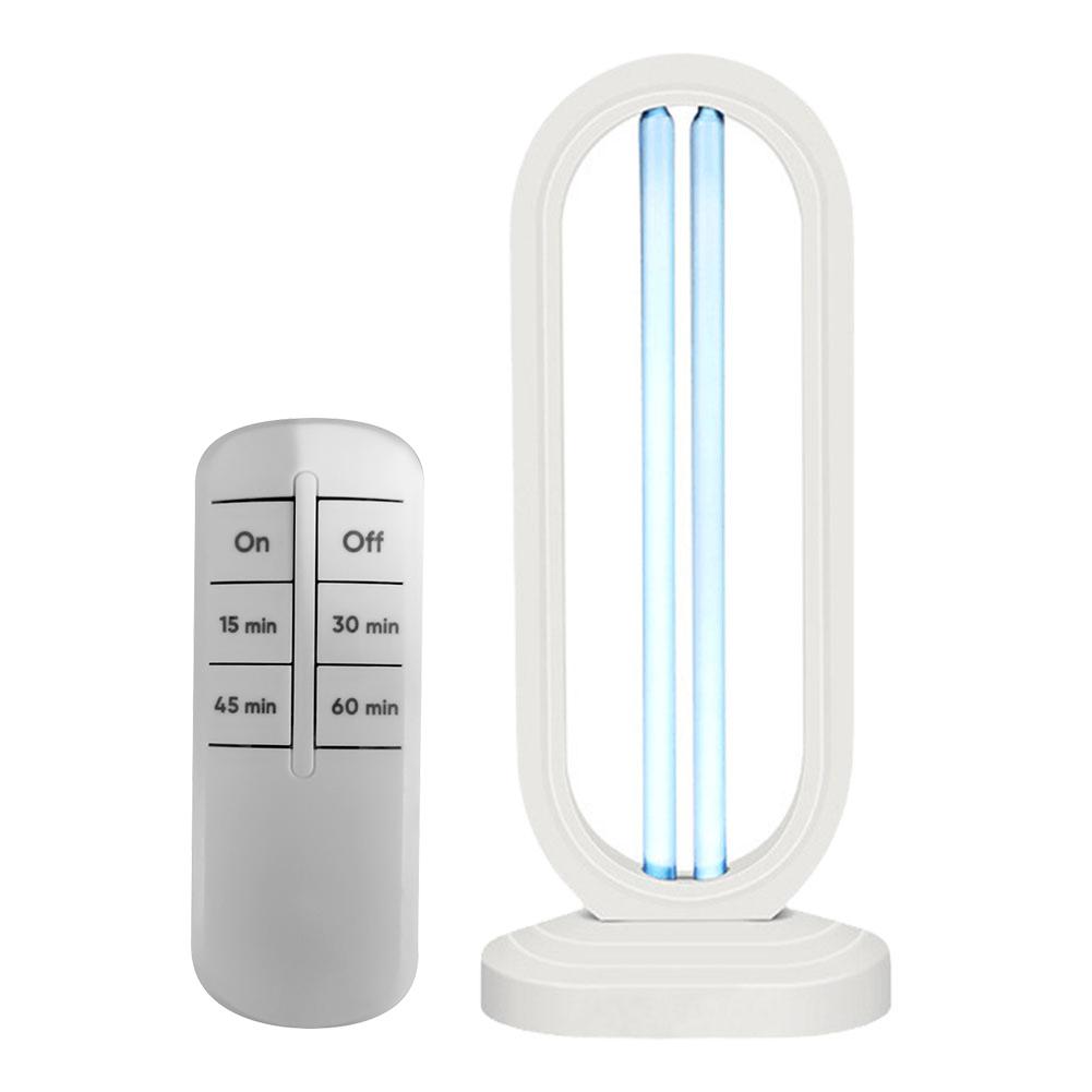 

38W 110V Ultraviolet Light UVC Lamp UV Light Sanitizer 3- Speed Timing and Remote Control Ultraviolet Light UVC Lamp Night Light