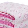 LittleForBig Voksenbleie Søtt Design Flaskestørrelse M Bukser, [Babydesign, Rosa], 10 stk,