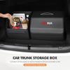 For KIA Car Trunk Storage Box Foldable Large Capacity Trunk Organiser Sportage Rio Ceed Niro Soul Stonic Picanto Proceed