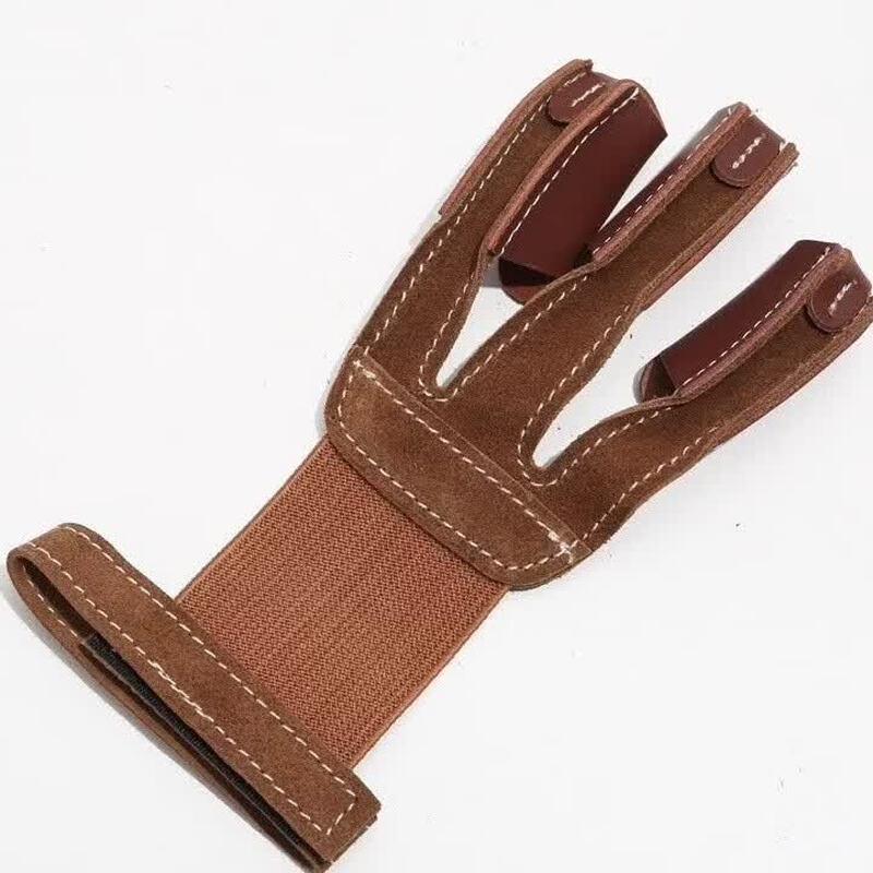 Archery PU Three-Finger Finger Guard
