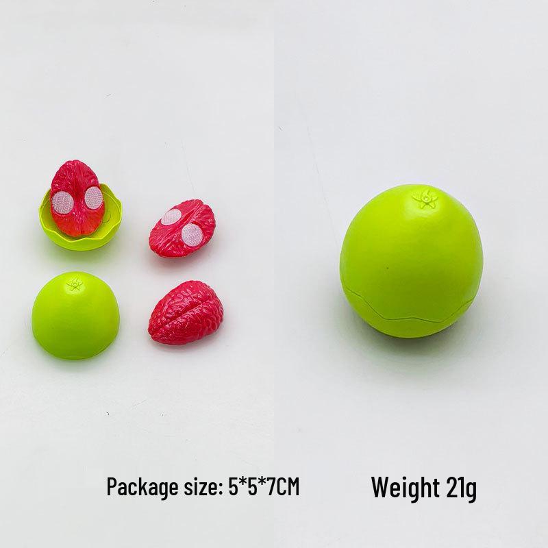Kids' Kitchen Fruit & Veggie Chopper Toy Set for Girls - Peeling & Role-Play Fun with Durian