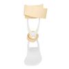 Orthèse de Cheville et de Pied Support Demi-Paume Ultra Mince Personnalisable Légère Stabilisateur de Pied Tombant S Pied Gauche