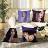 O-Olivia Singer R-Rodrigo Pillow Case Square Pillow Bedroom Sofa Leisure Comfort Cushion Car Living Room Home Decoration 40X40