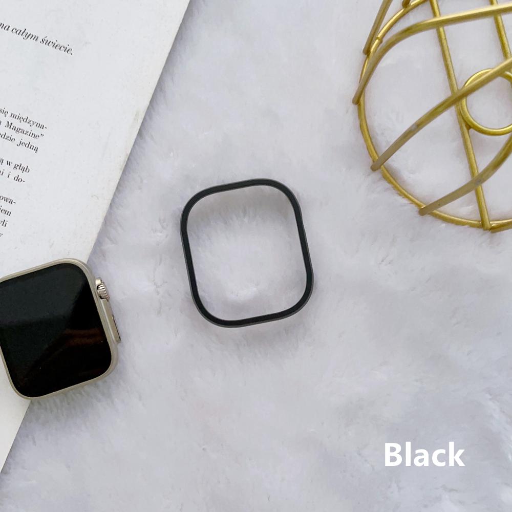 Stainless Steel Case Cover For Apple Watch Band 41mm 45mm 42mm 38mm 40mm 44mm 49mm  for Iwatch 8 7se 6 5 4 3 2 1 Metal Frame Protective Case