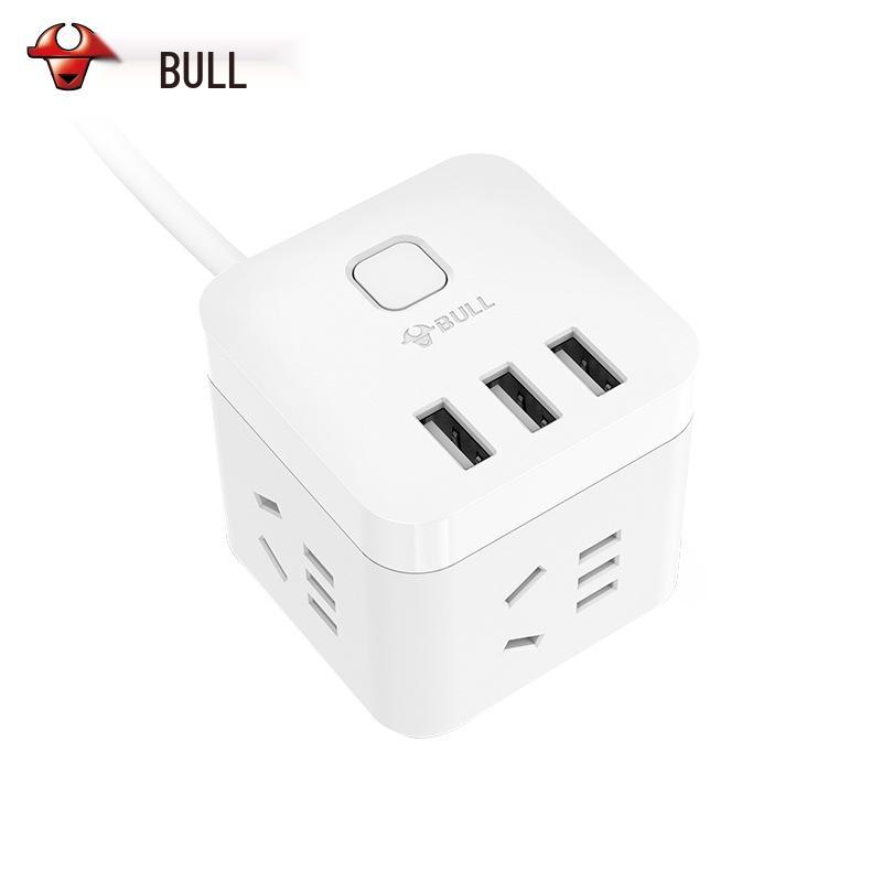 GN-U303UW Multi-Outlet Power Strip with USB Ports and Extension Cord