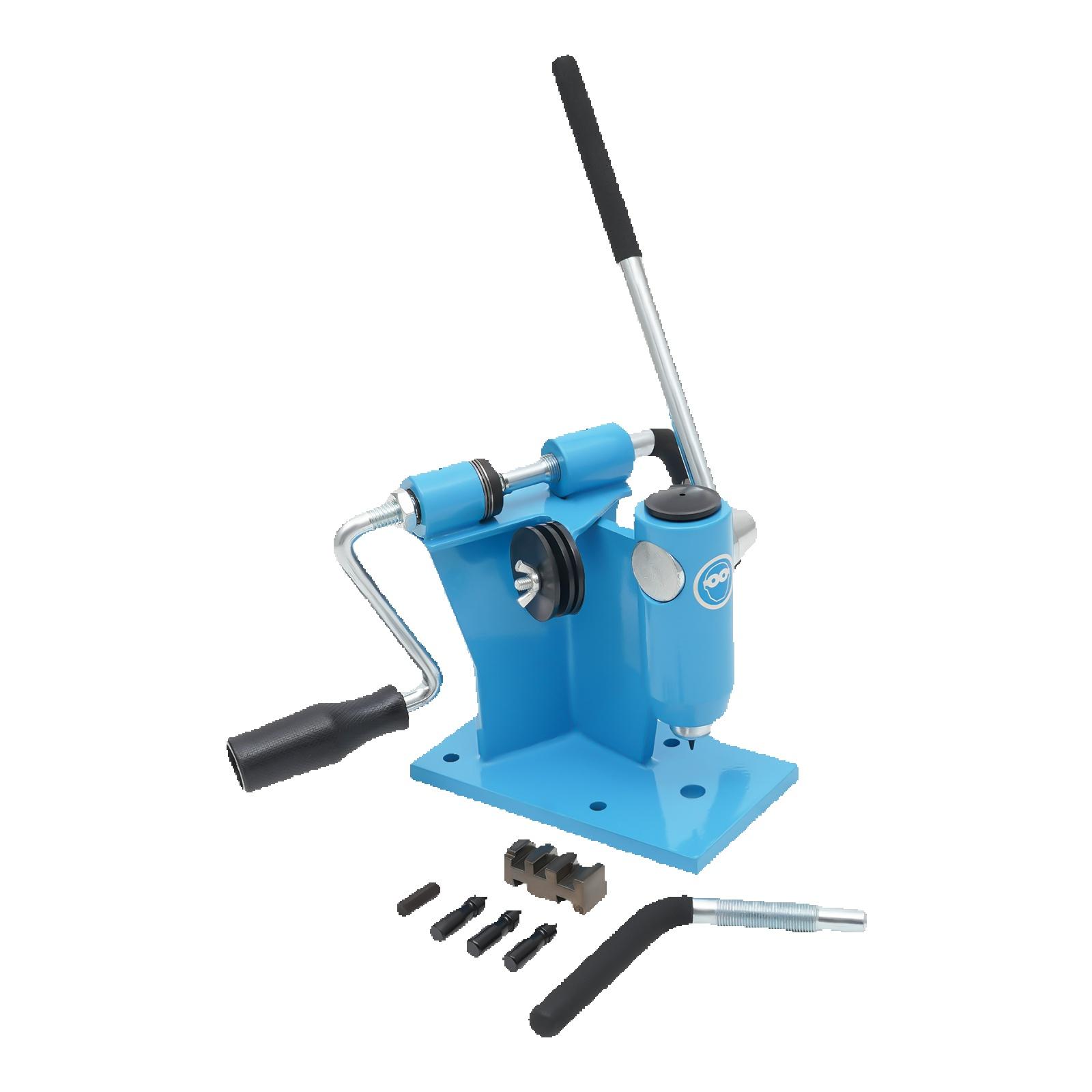 2-в-1 Размыкатель цепи Инструмент для выпрессовки и запрессовки заклепок цепи бензопилы Ремонтный инструмент Настольный для разборки и соединения звеньев цепей бензопил