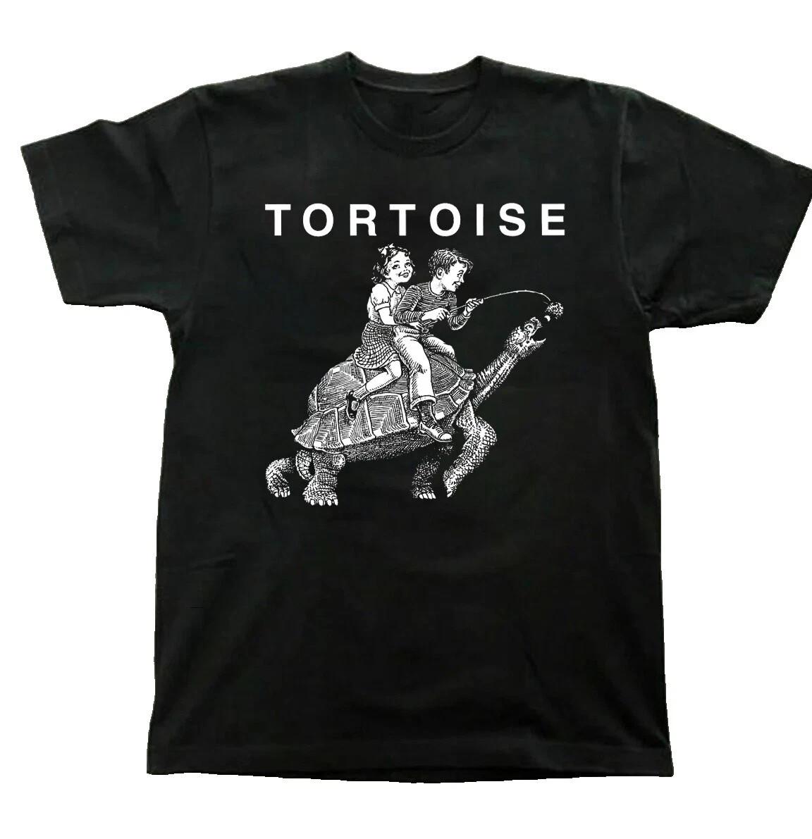 NEW Tortoise Band Album For Fans Heavy Cotton Black T Shirt S-5XL CM625 XXL