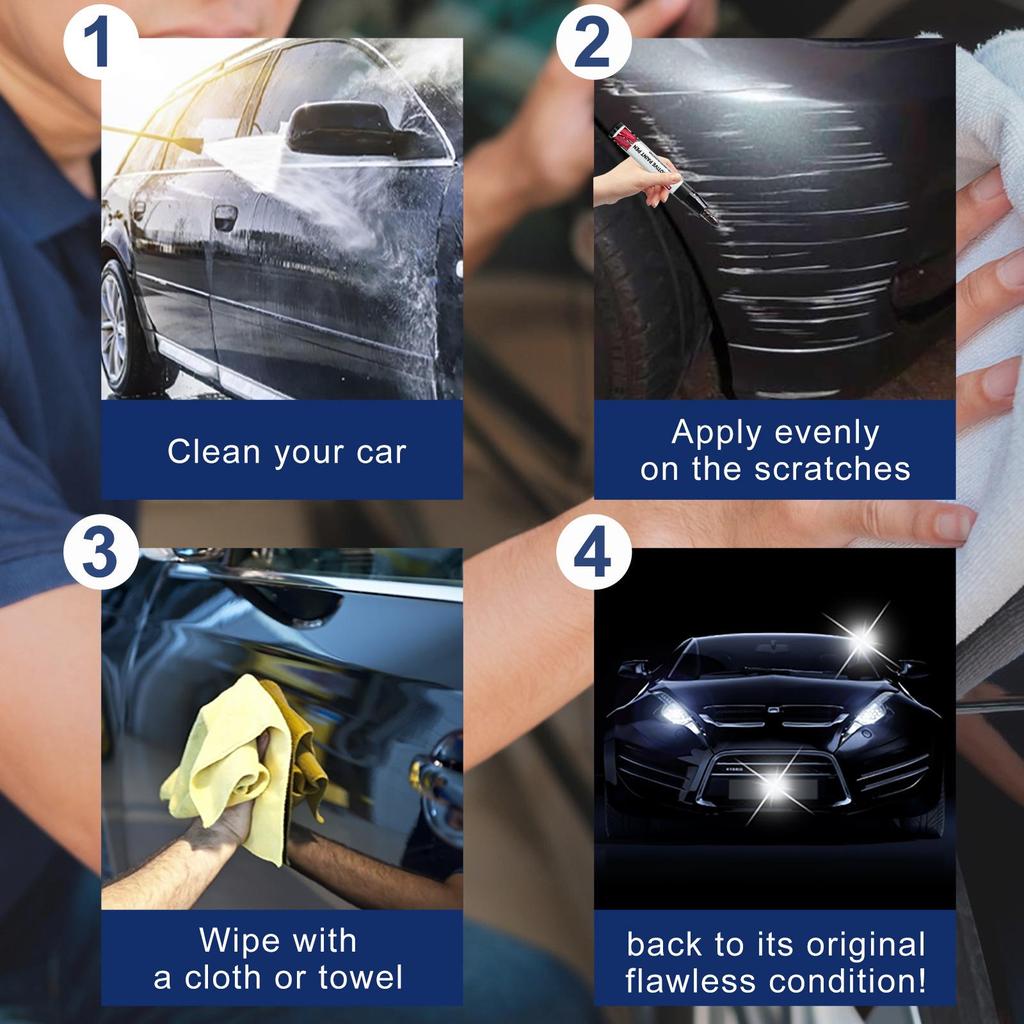 3pack Car Paint Repair Pen Paint Scratch Repair Scratch Paint Marks Paint Repair Pen