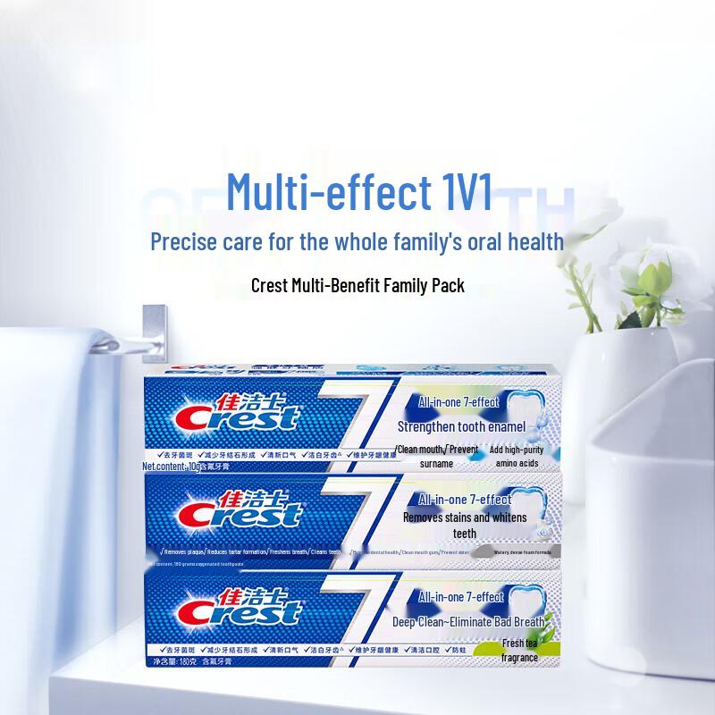 Crest All-in-One 7 Effects Toothpaste